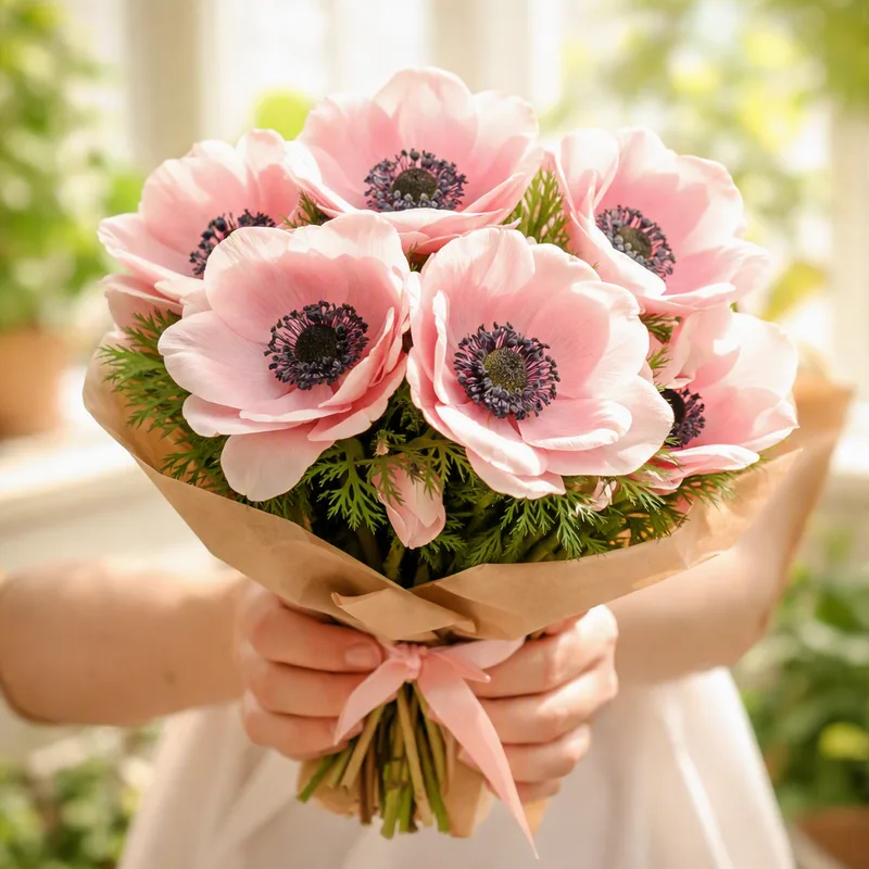 Anemone rosa - immagine 3