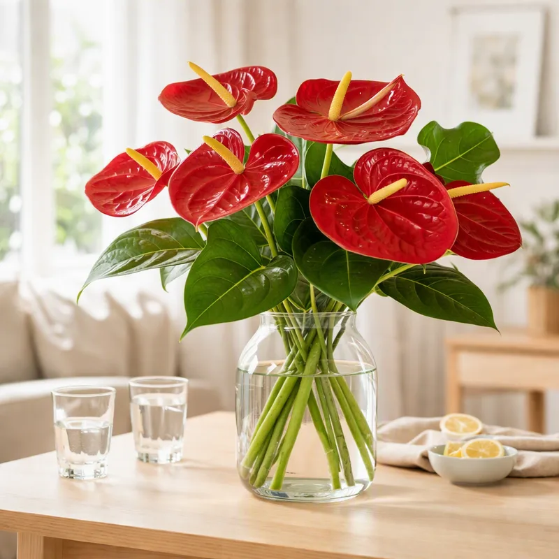 Anthurium bianco classico - immagine 2