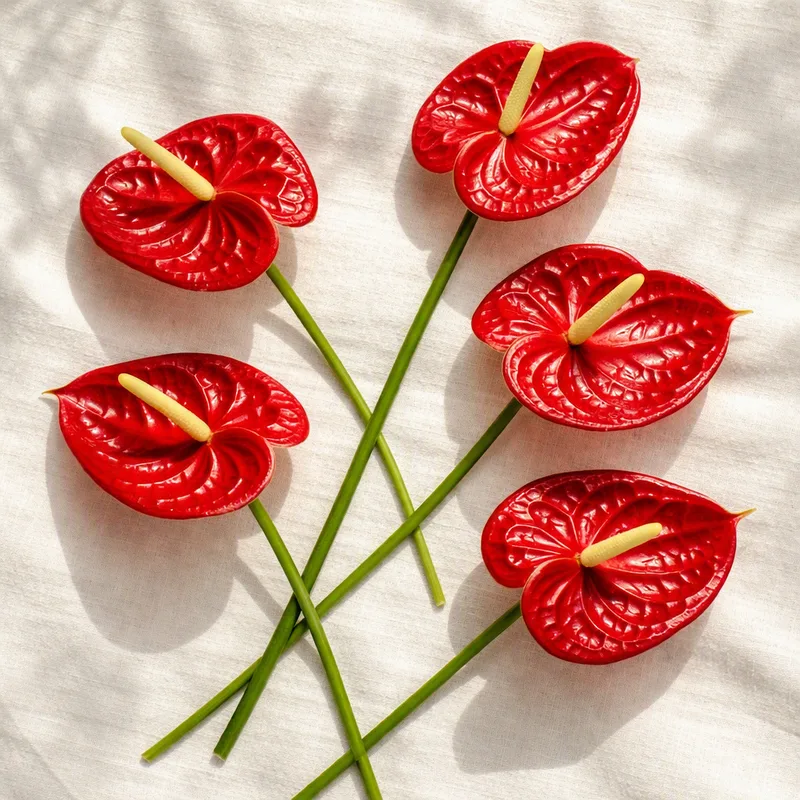 Anthurium bianco classico - immagine 4