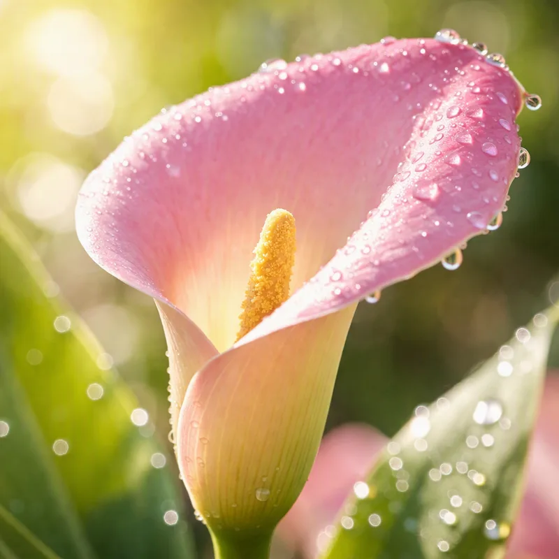Calla rosa