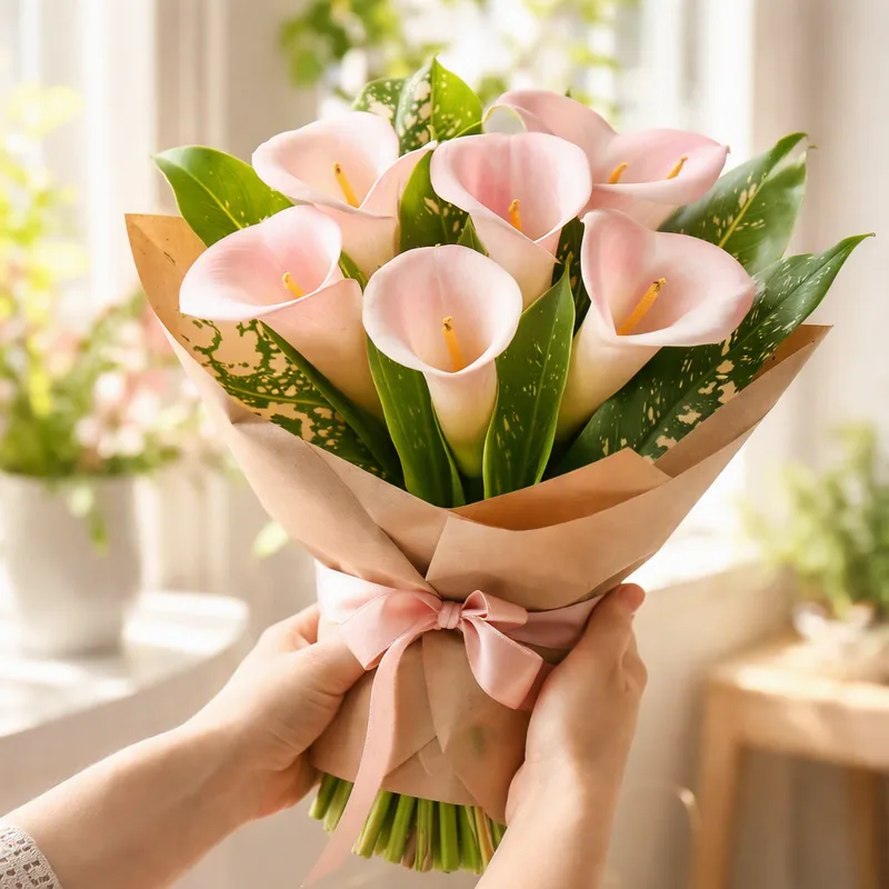 Calla rosa - immagine 3