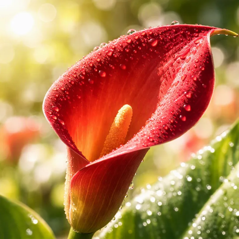 Calla rossa