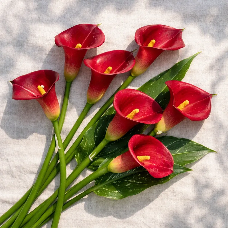 Calla rossa - immagine 4