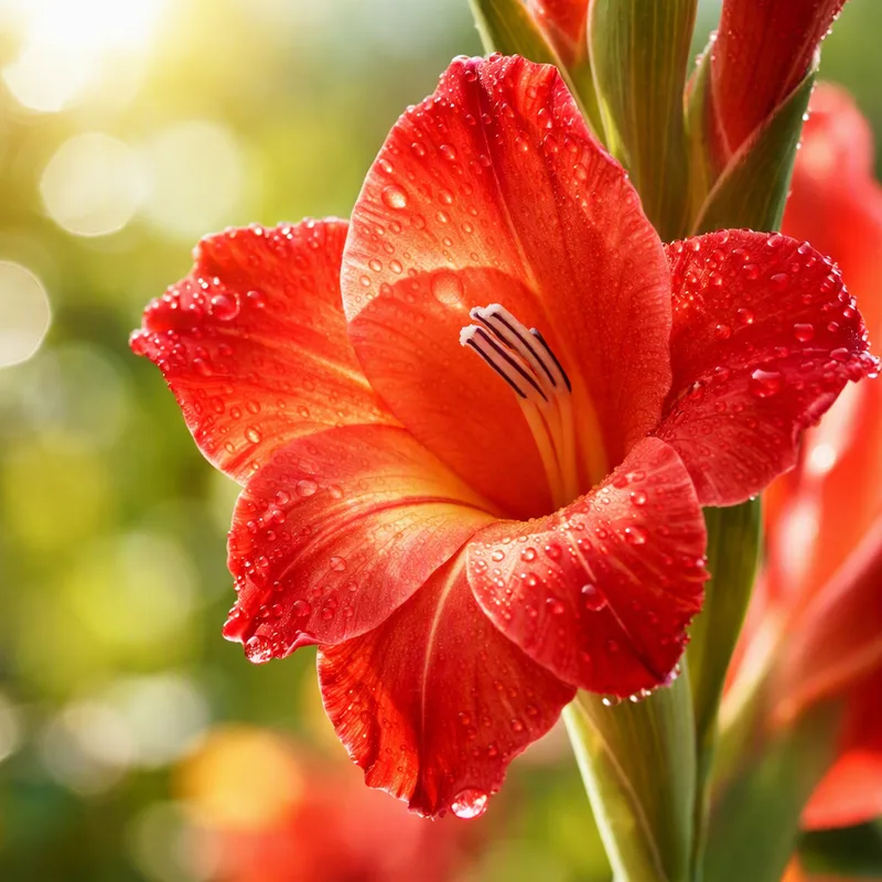 Gladiolo rosso