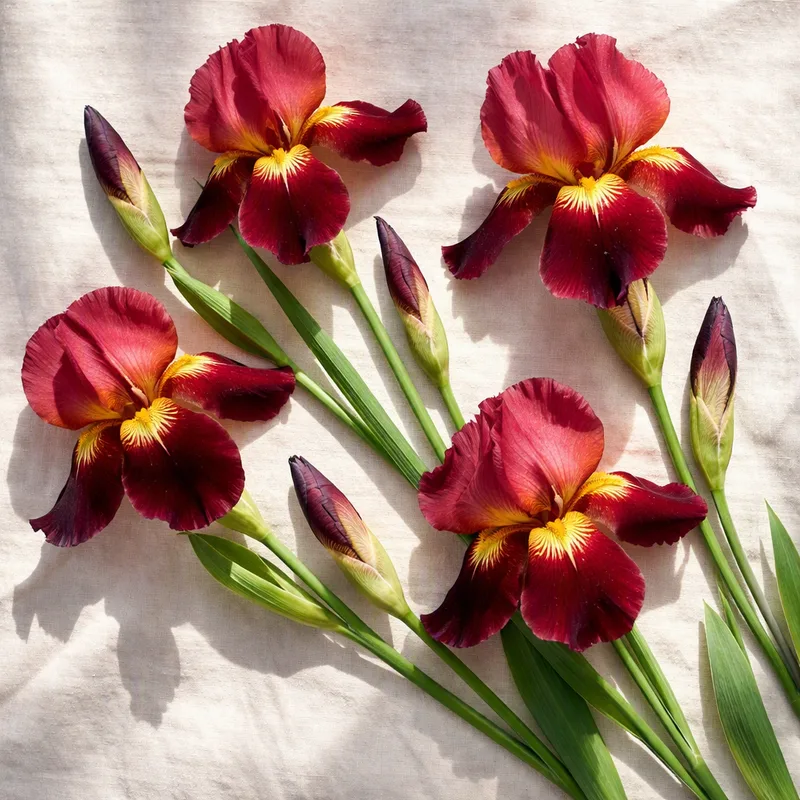 Iris rosso - immagine 4