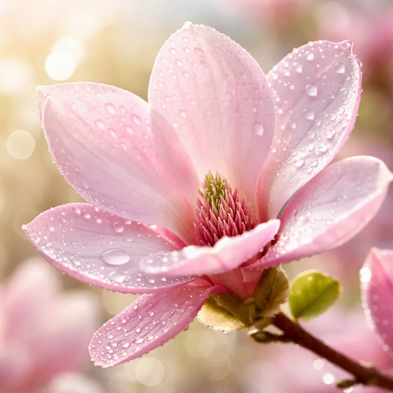 Magnolia rosa