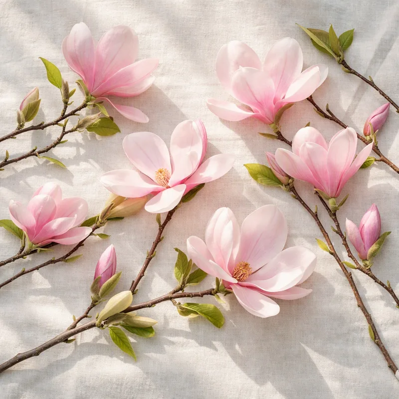Magnolia rosa - immagine 4