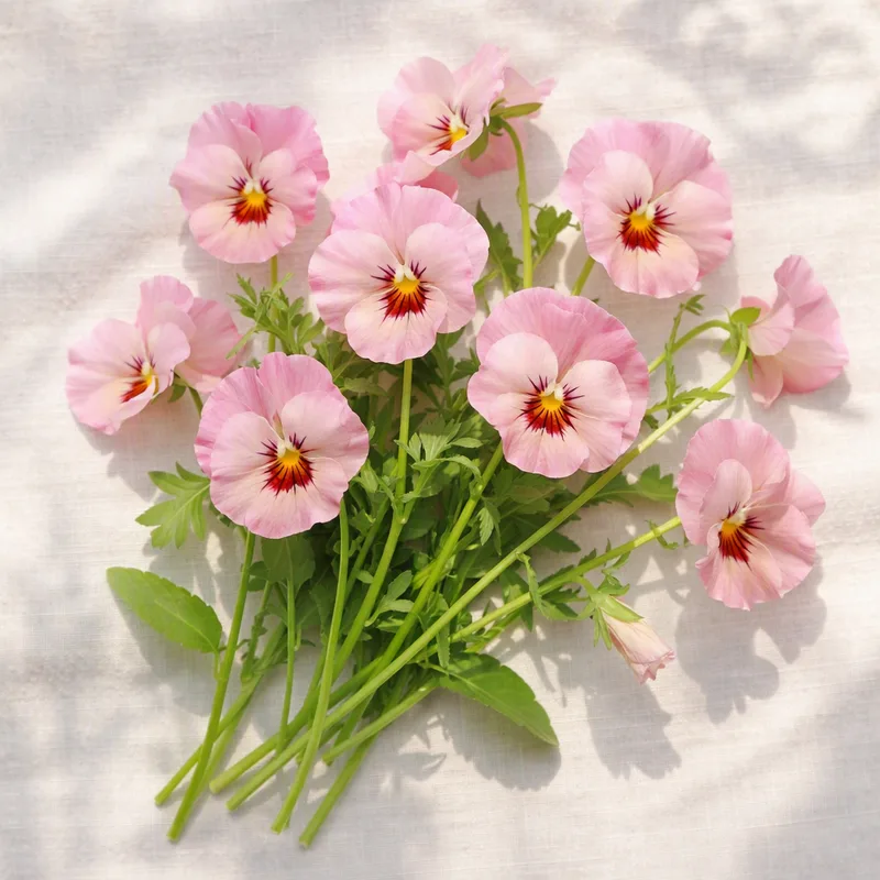 Viola del pensiero rosa - immagine 4