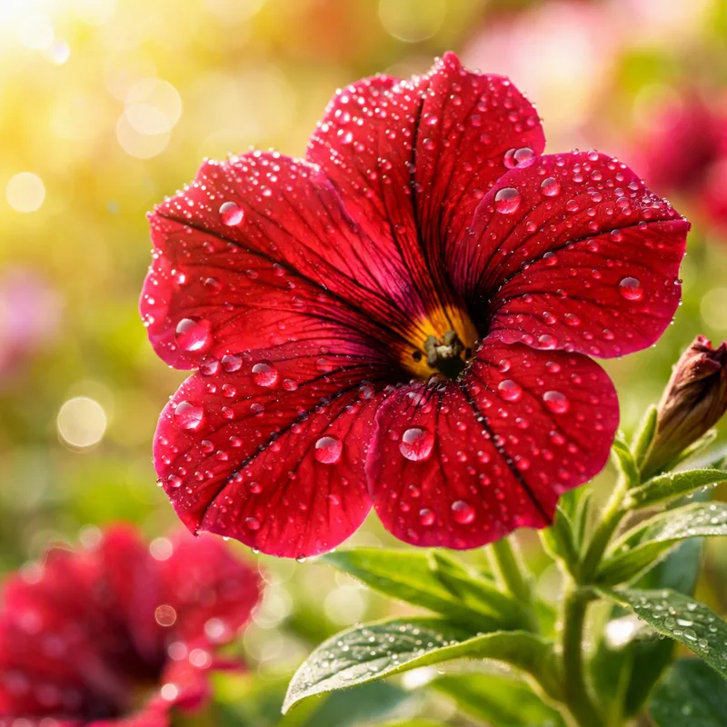 Petunia rossa