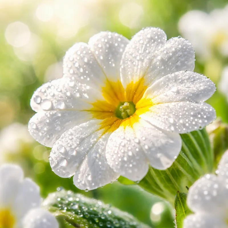 Primula bianca