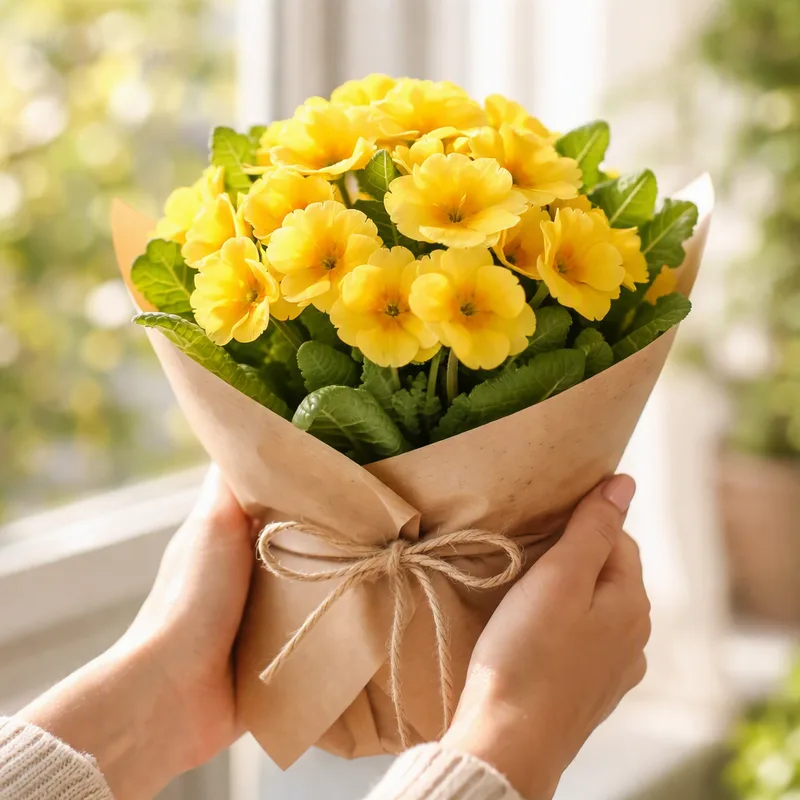 Primula classica gialla - immagine 3