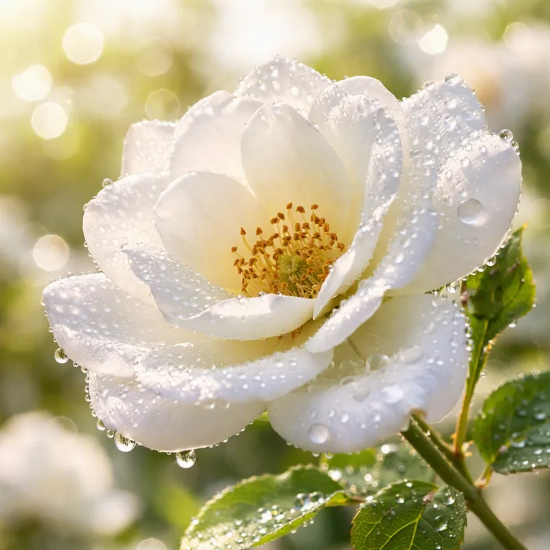 Rosa bianca