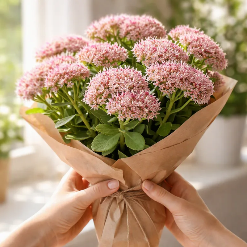 Sedum rosa - immagine 3